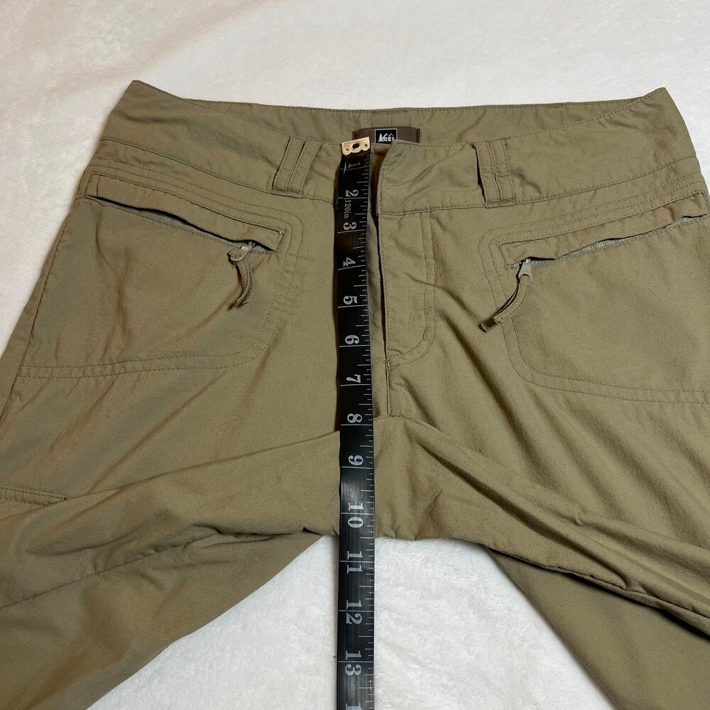 REI Women's Bootcut Nylon Blend Convertible Cargo Pants Size 2 Gorpcore Hiking - Picture 9 of 11